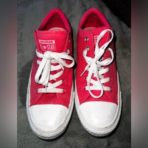 Hot pink Vans size 9